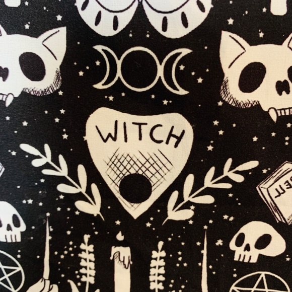Blackmilk Witches Alter Evil V Mini Dress Size XL Whimsigoth Limited Edition - Picture 7 of 15